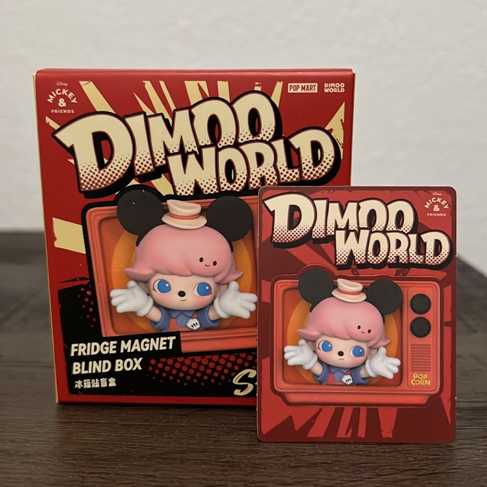 Dimoo World x Disney Series - Fridge Magnet - Confirmed Mickey TV Show